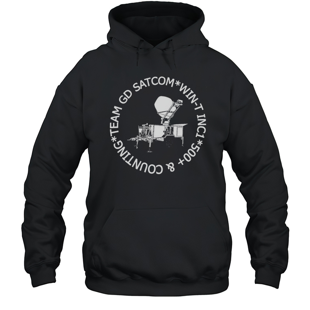 Team General Dynamics Satcom Win-t INC1 Shirt Unisex Hoodie