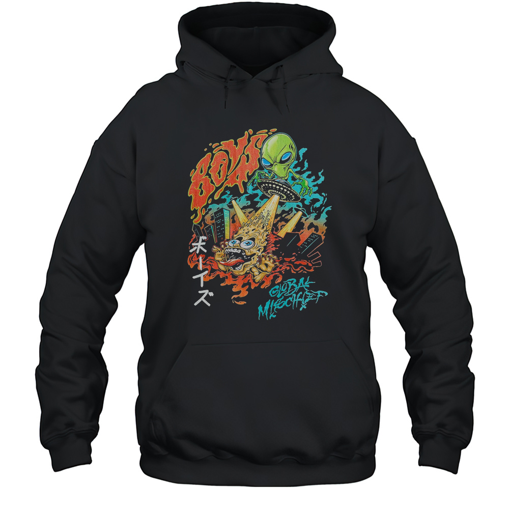 The Boys Global Mischief Alien T-Shirt Unisex Hoodie
