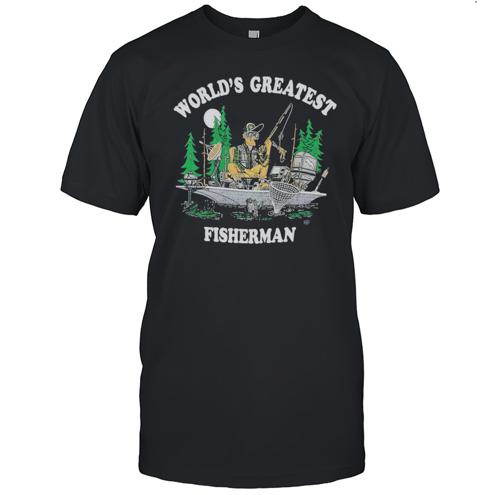 Worlds Greatest Fisherman Vintage Shirt