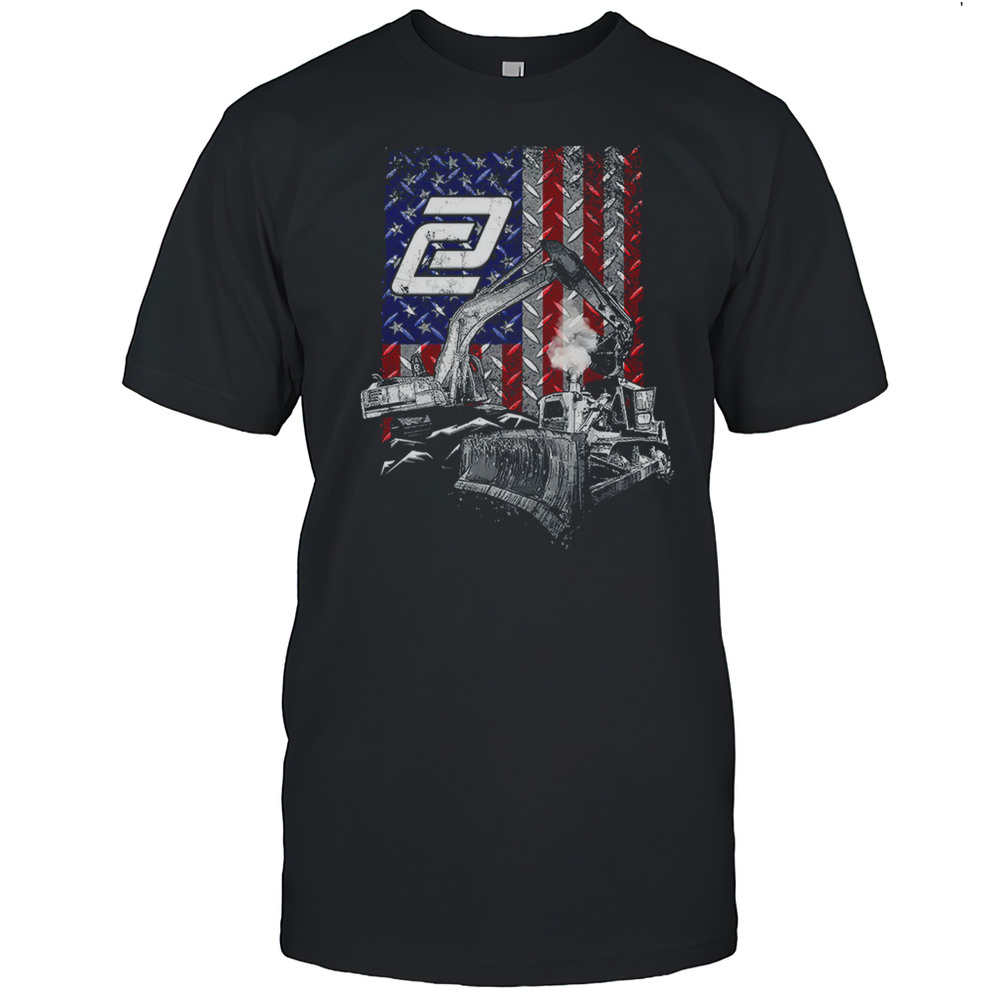 2025 Dc Heavy Equipment Flag T-Shirt