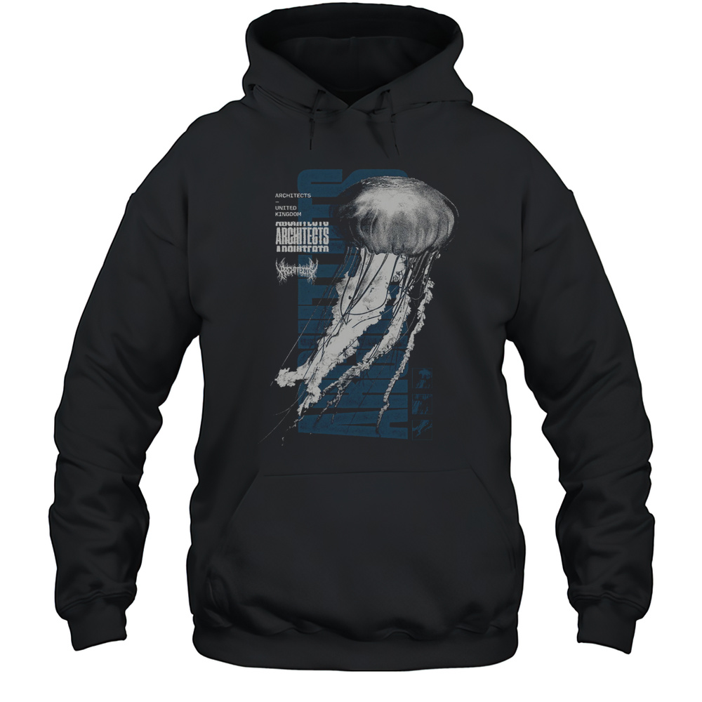 Architects Jellyfish Faded T-Shirt Unisex Hoodie