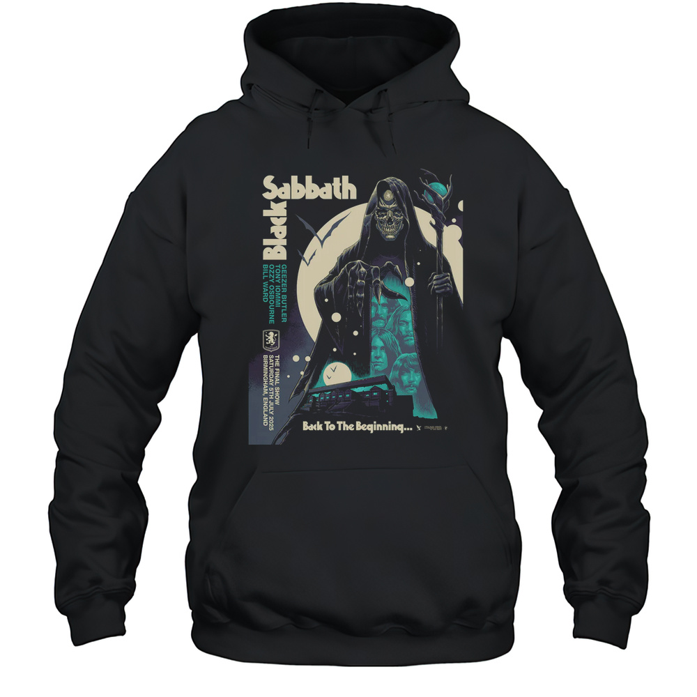 Black Sabbath Skeleton T-Shirt Unisex Hoodie