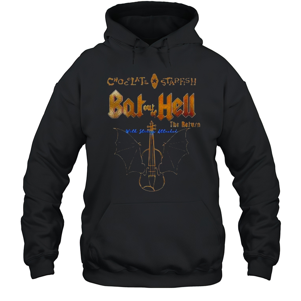 Chocolate Starfish Bat Out Of Hell T-Shirt Unisex Hoodie