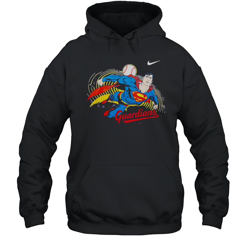 Cleveland Guardians Superman Game Day Hero Shirt Unisex Hoodie