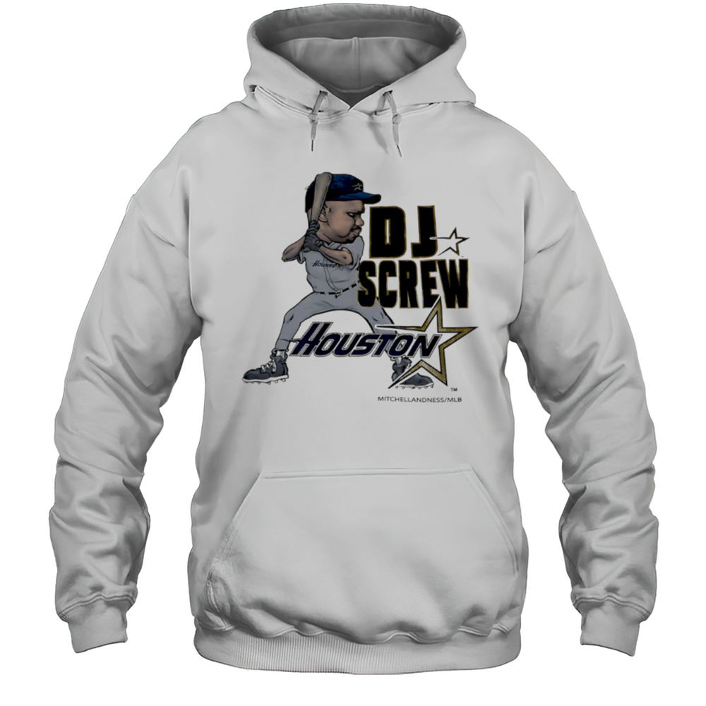 DJ Screw Day Houston Baseball Edition Caricature Shirt Unisex Hoodie