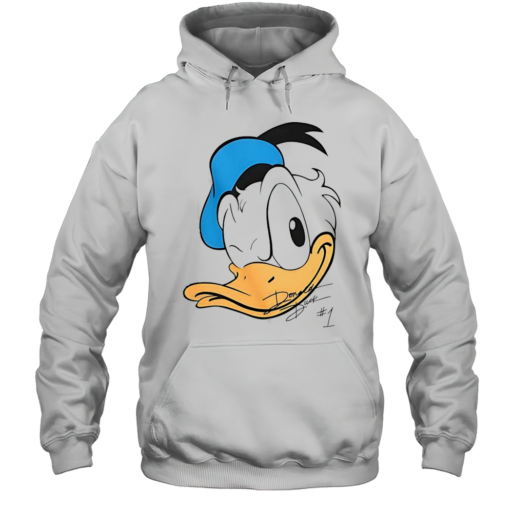 Donald Duck Disney Big Face T-Shirt Unisex Hoodie