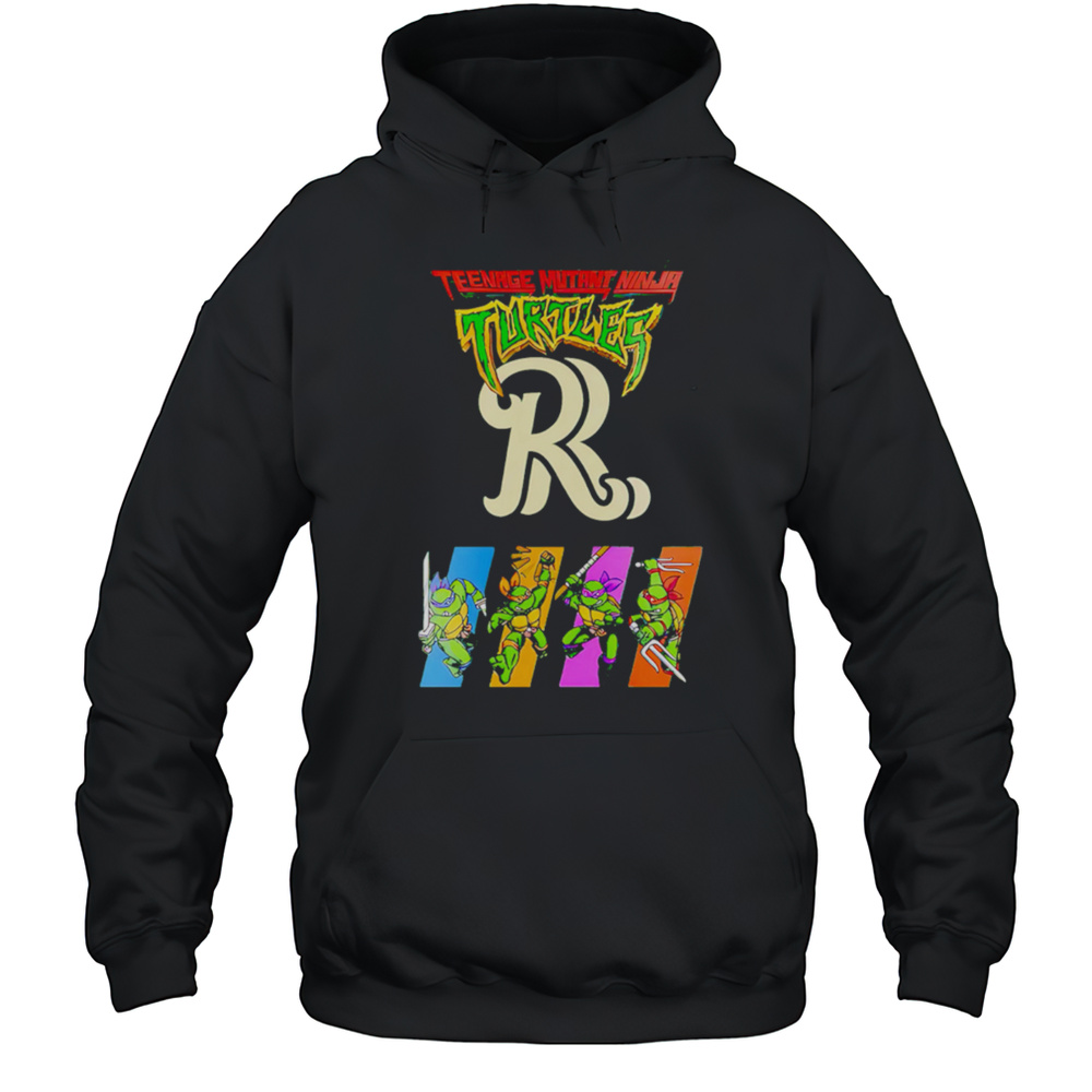 Frisco Roughriders Teenage Mutant Ninja Turtles Night Baseball Shirt Unisex Hoodie