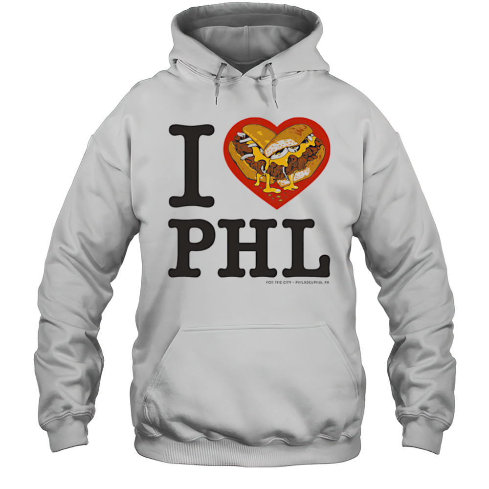 I Love PHL Hamburguesa Shirt Unisex Hoodie