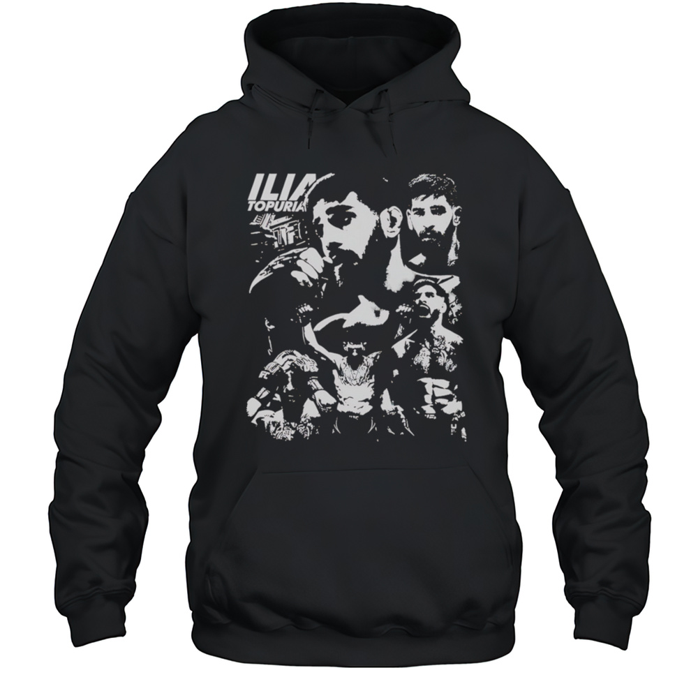 Ilia Topuria Retro Shirt Unisex Hoodie