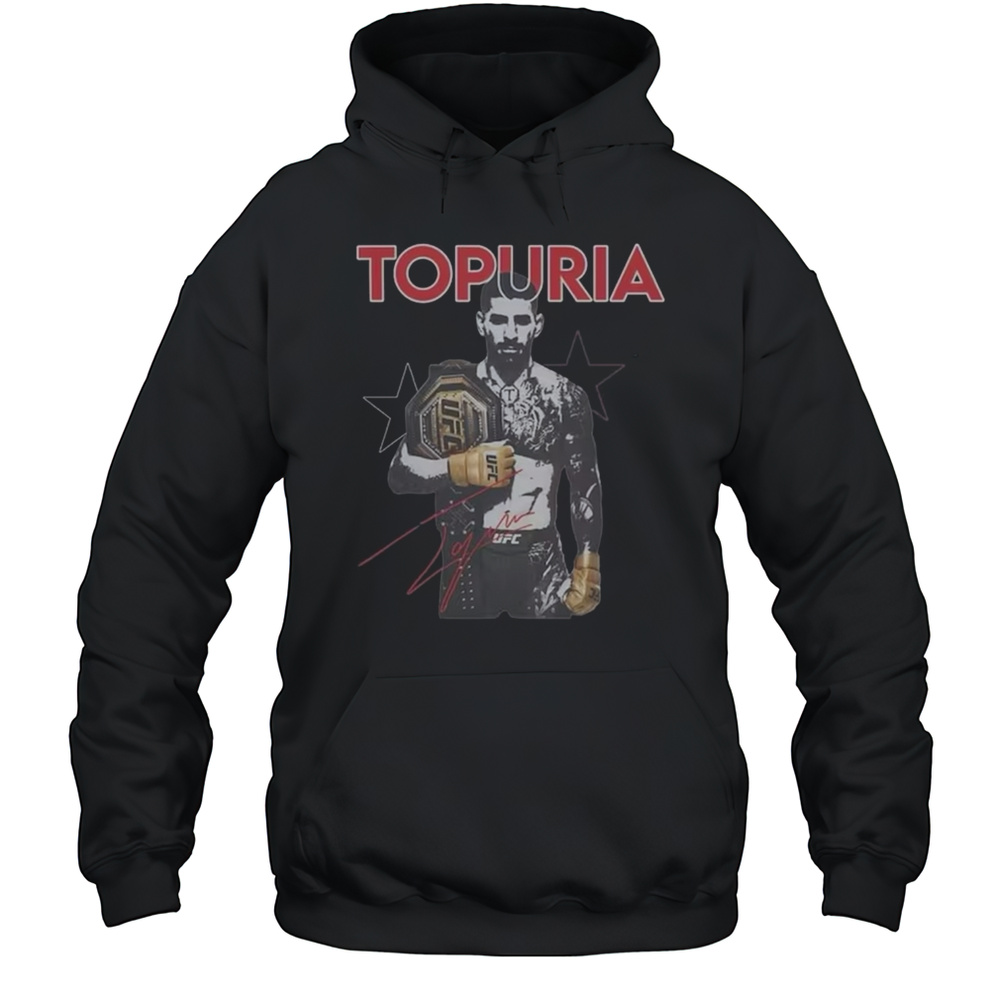 Ilia Topuria Ufc Champions T-Shirt Unisex Hoodie