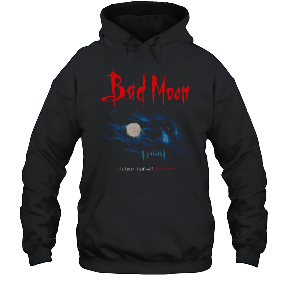 Iron Fortress Records Bad Moon Horror T-Shirt Unisex Hoodie