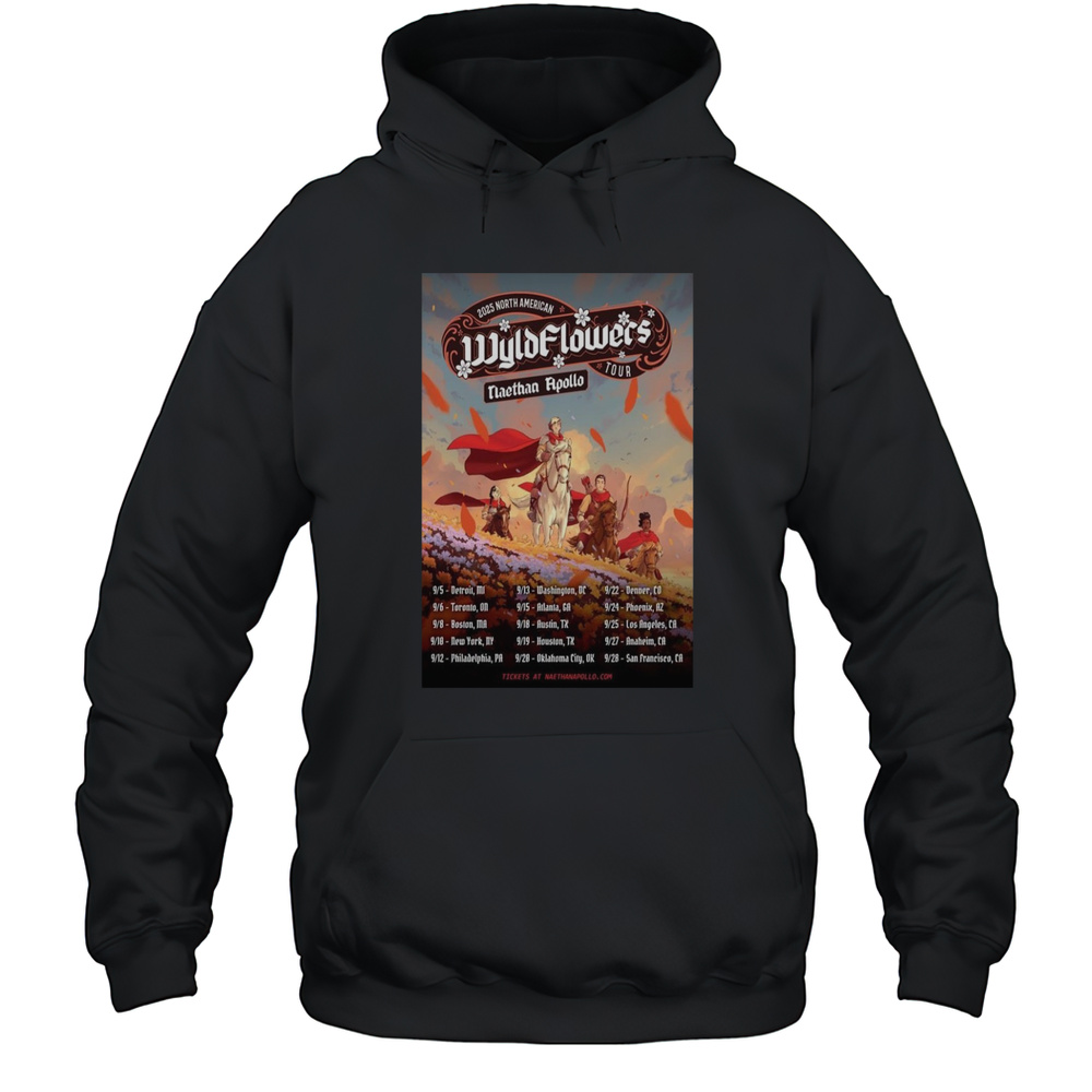 Naethan Apollo North American 2025 Poster T-Shirt Unisex Hoodie