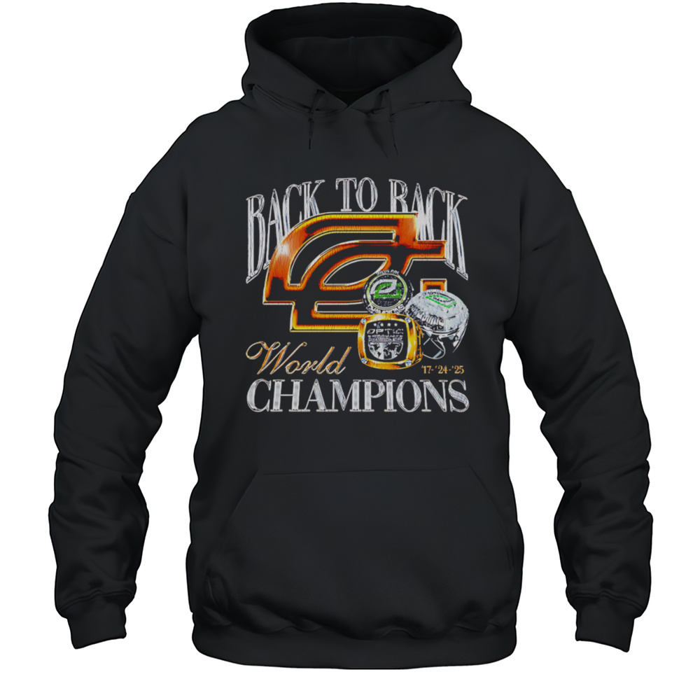 OpTic Gaming Back To Back World Champions Shirt Unisex Hoodie