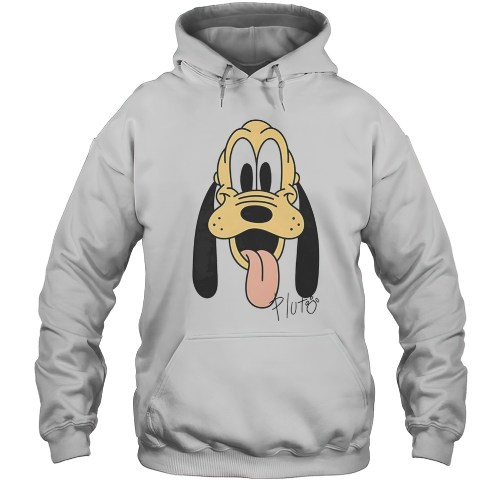 Pluto Disney Big Face T-Shirt Unisex Hoodie