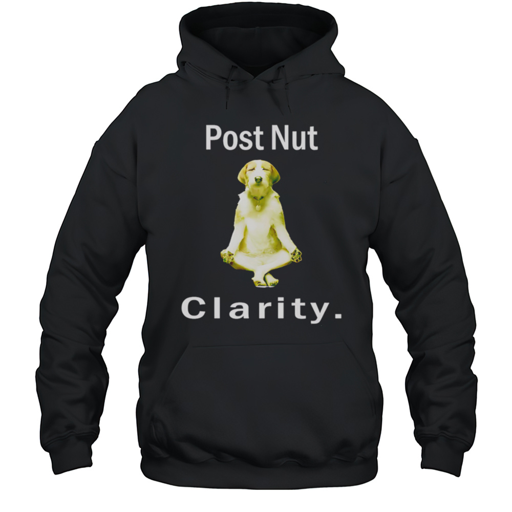 Post Nut Clarity Dog Shirt Unisex Hoodie