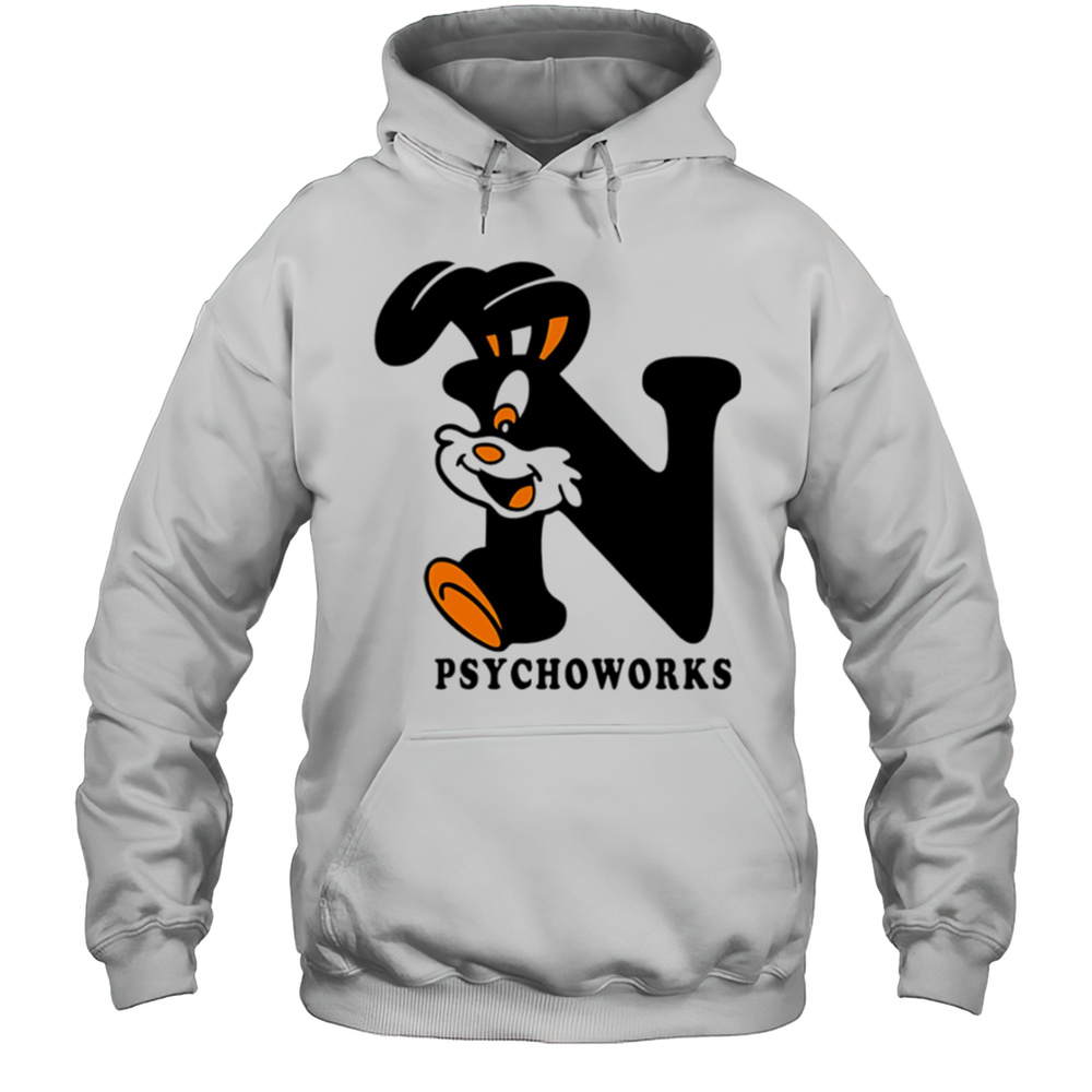 Rabbit Psychoworks Shirt Unisex Hoodie