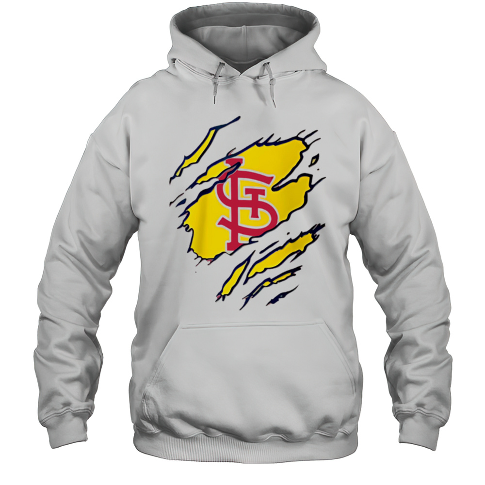 St. Louis Cardinals Claw Sunset Summer Shirt Unisex Hoodie