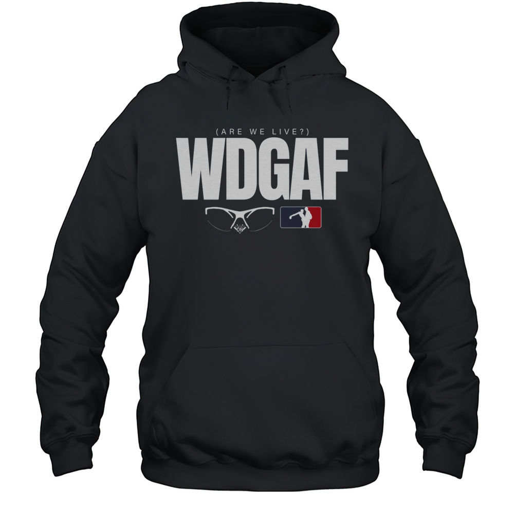 WDGAF Are We Live Los Angeles Baseball T-Shirt Unisex Hoodie