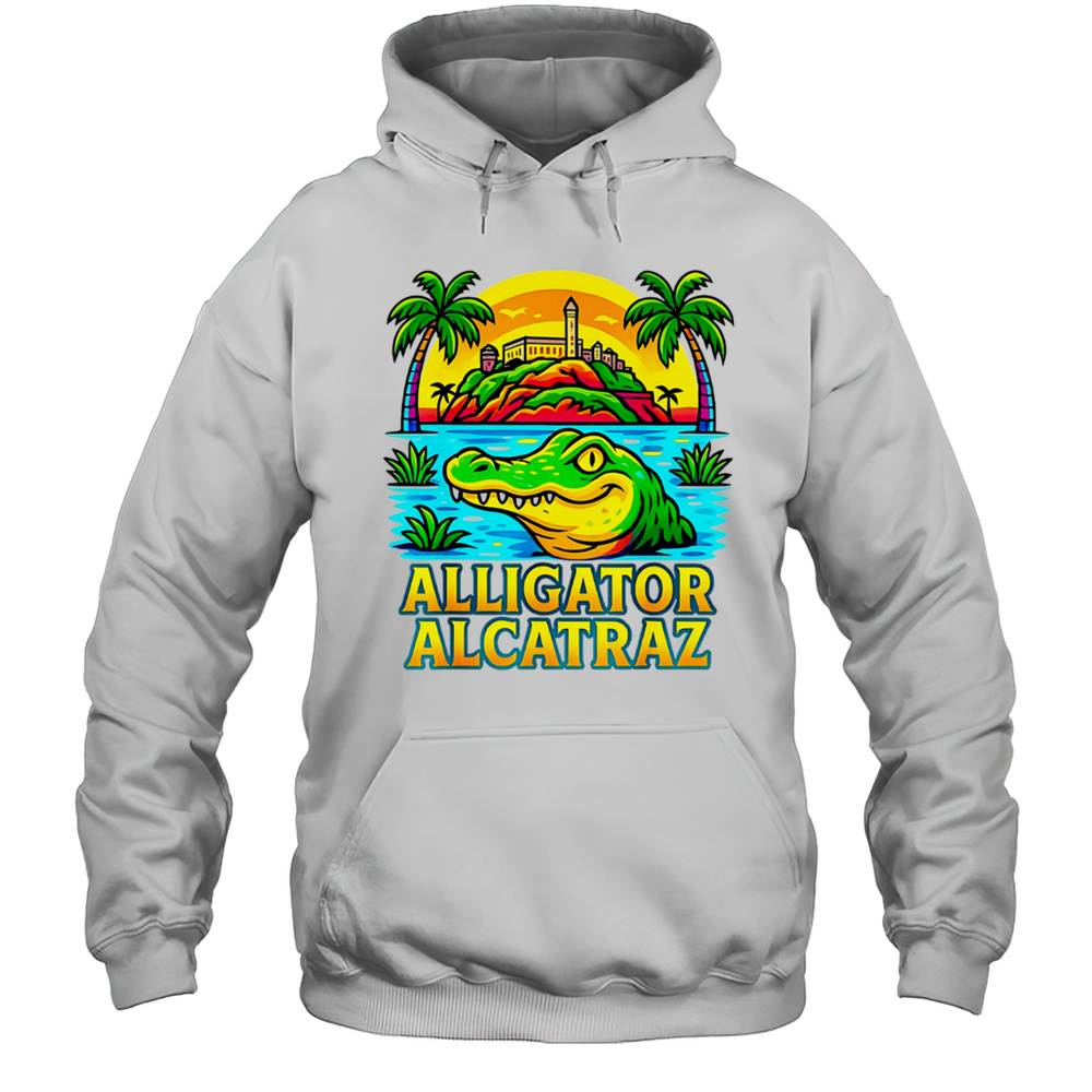 Alligator Alcatraz Crocodile Summer Shirt Unisex Hoodie