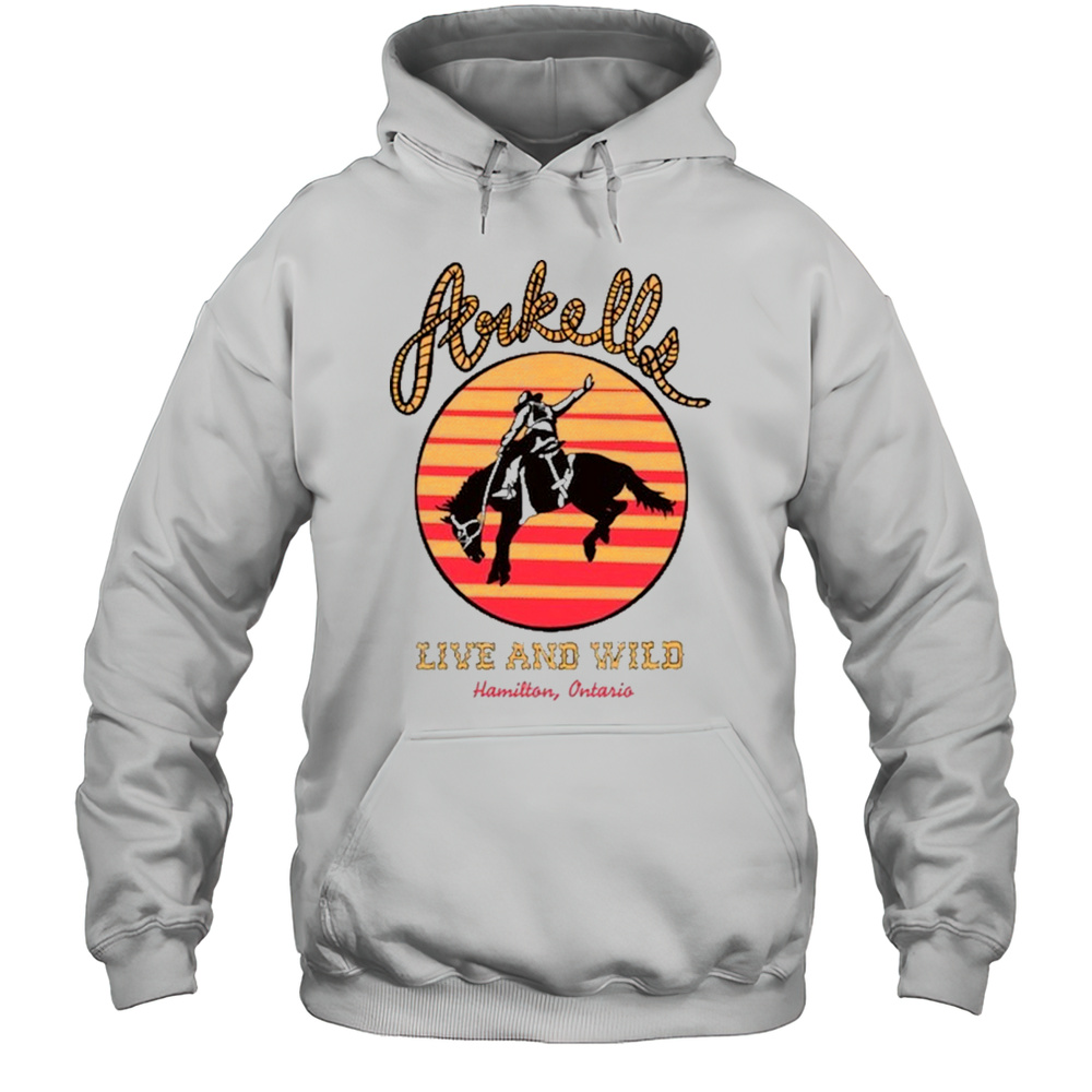 Arkells Live And Wild Ringer T-Shirt Unisex Hoodie