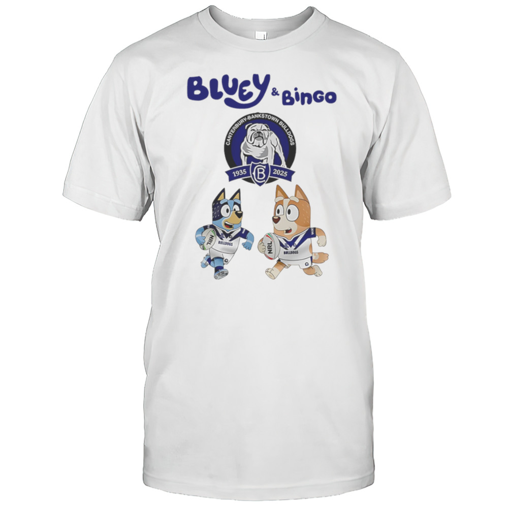 Canterbury Bulldogs Bluey And Bingo Shirt