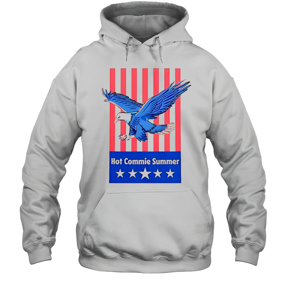 Commie Summer Eagle T-Shirt Unisex Hoodie