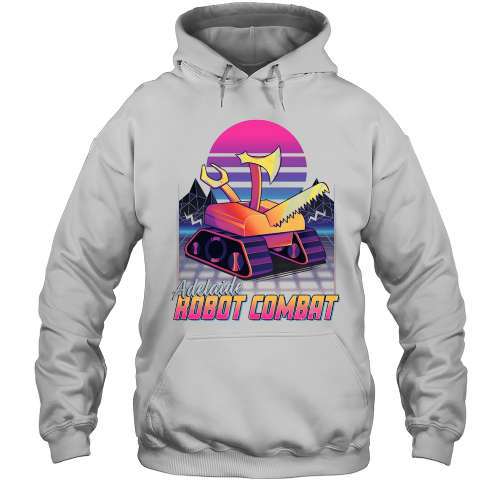 Adelaide Robot Combat Retro Shirt Unisex Hoodie