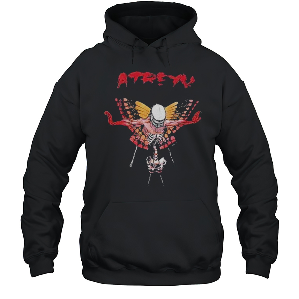 Atreyu Butterfly Angel T-Shirt Unisex Hoodie