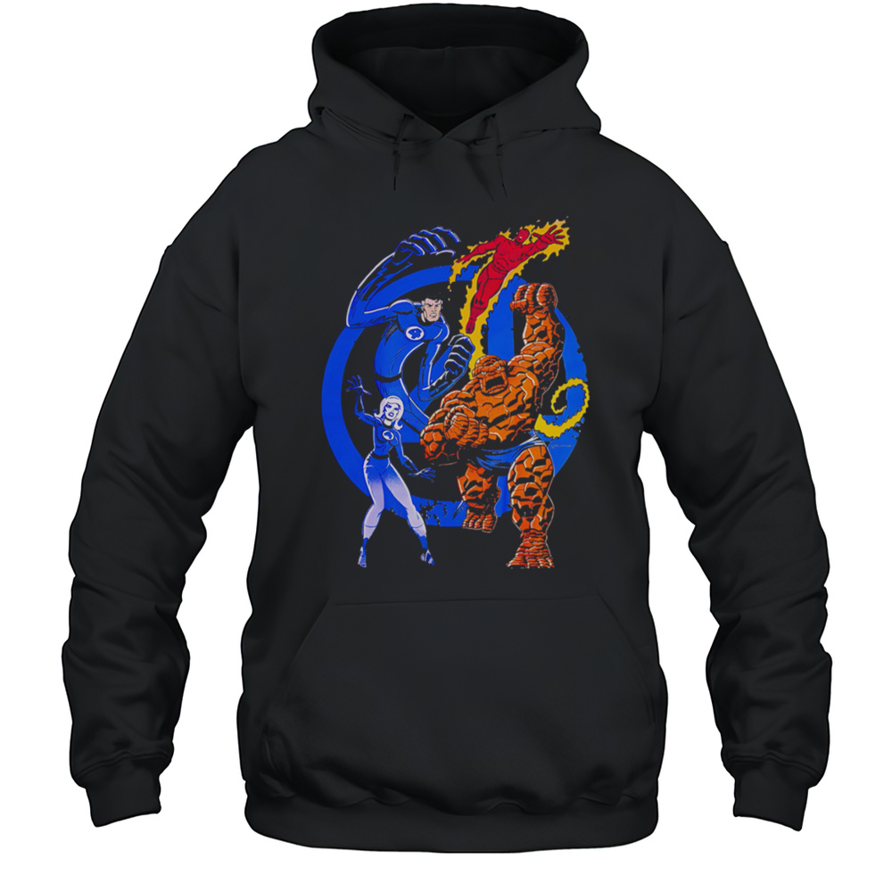 Best Fantastic 4 Cartoon Shirt Unisex Hoodie
