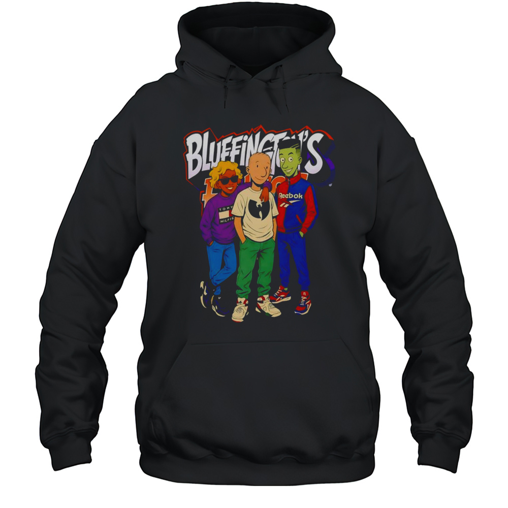 Bluffingtons Finest Cartoon Shirt Unisex Hoodie