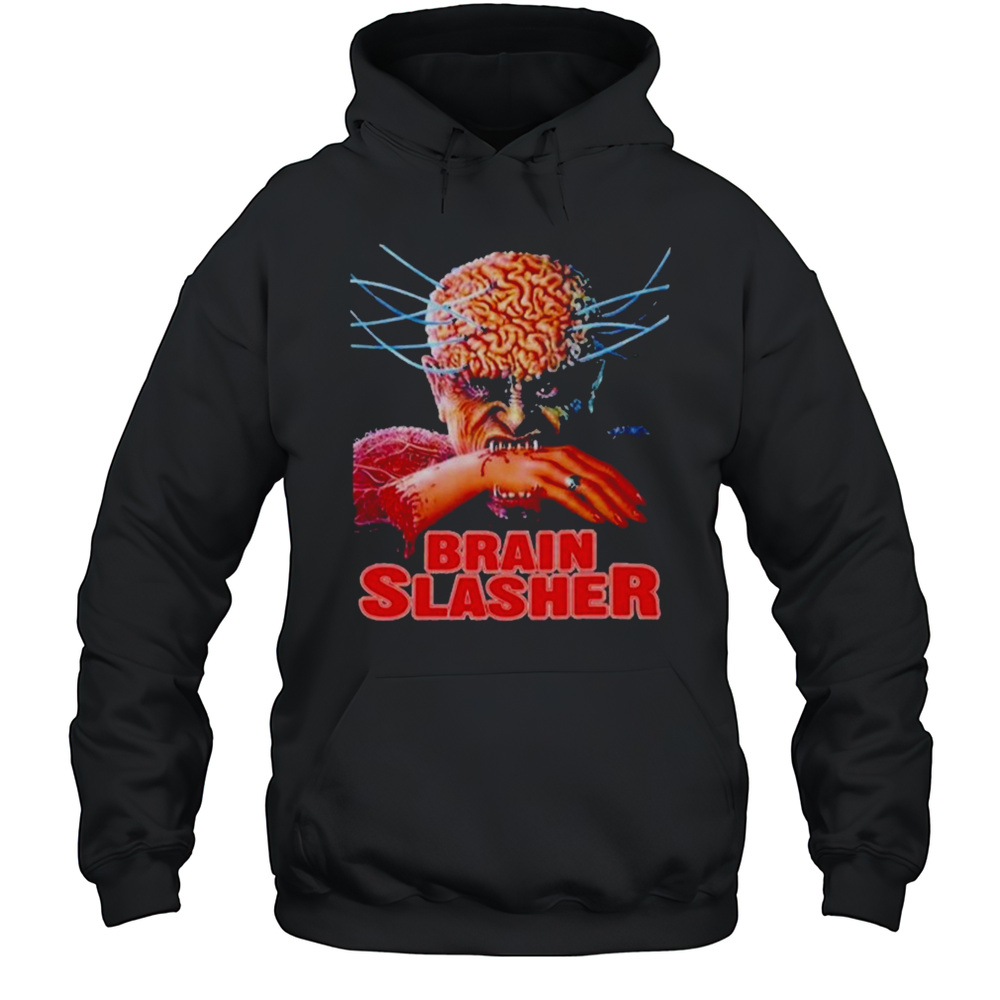 Brain Slasher Horror T-Shirt Unisex Hoodie