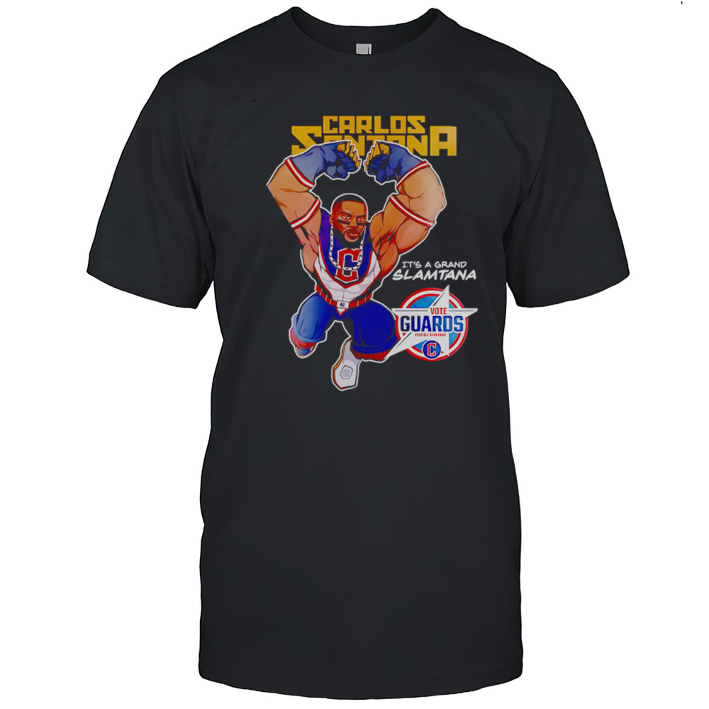 Carlos Santana X Guardian Power All-Star Edition Baseball Shirt
