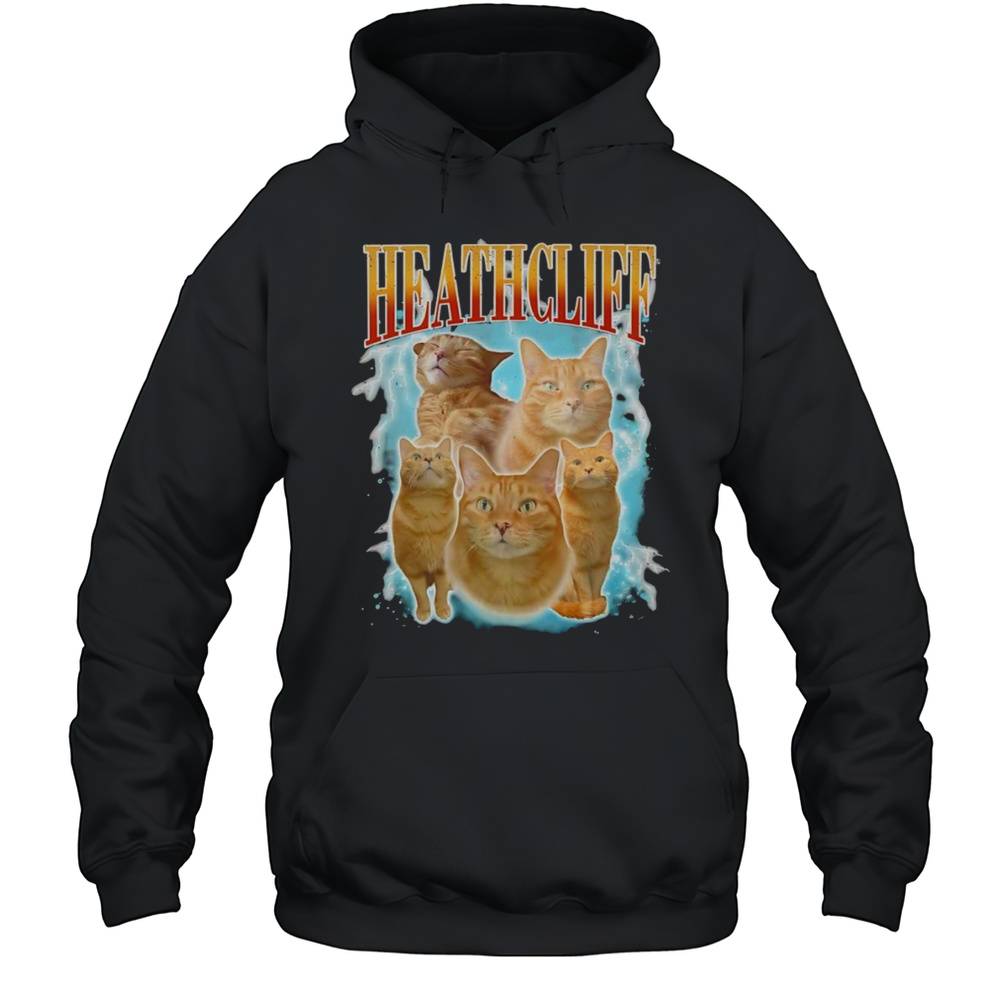 Cat Heathcliff Bootleg Shirt Unisex Hoodie