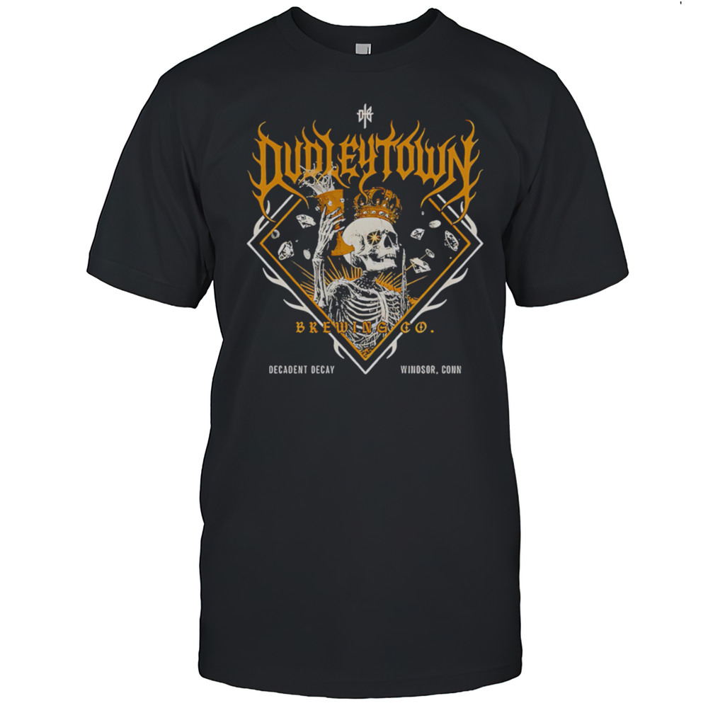Dudleytown Brewing King Skeleton Shirt