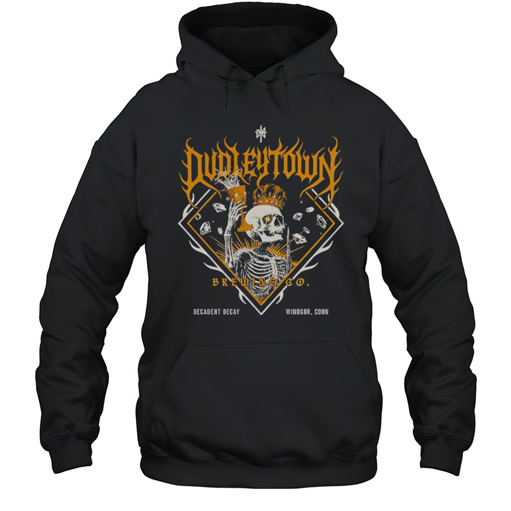 Dudleytown Brewing King Skeleton Shirt Unisex Hoodie