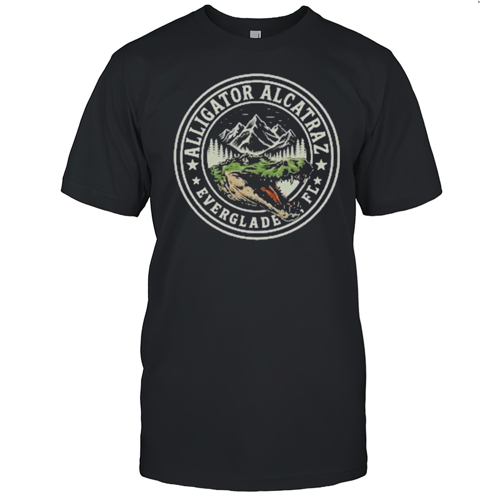 Everglades Florida Alligator Alcatraz T-Shirt