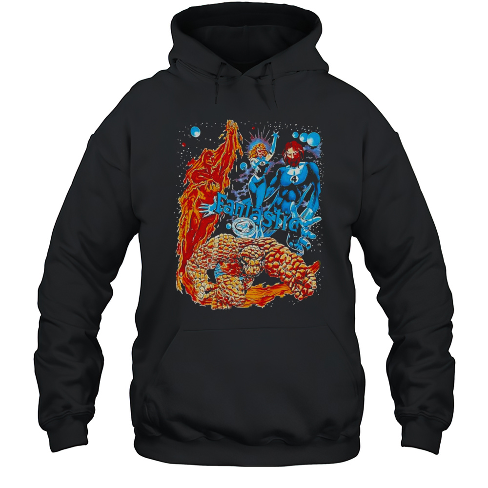 Fantastic Four Comic Retro Shirt Unisex Hoodie