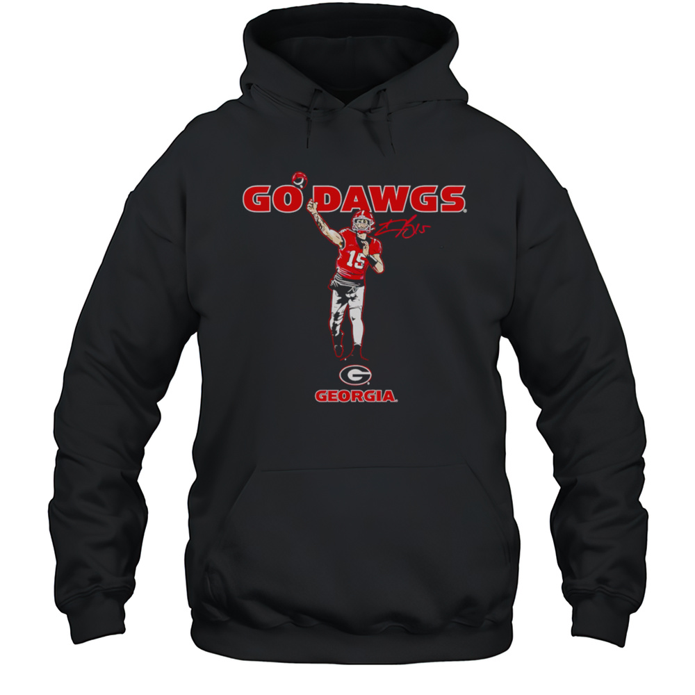 Georgia Bulldogs Go Dawgs Shirt Unisex Hoodie