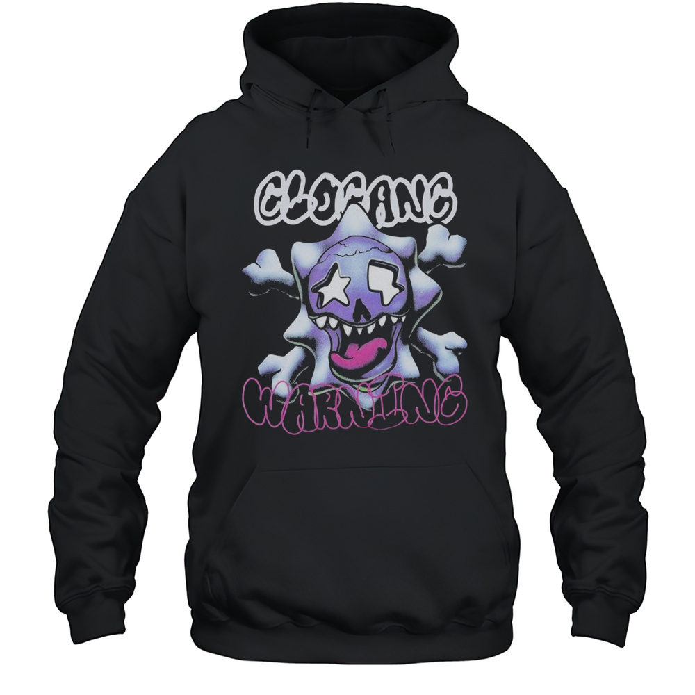 Glo Gang Warning Cross Boned T-shirt Unisex Hoodie