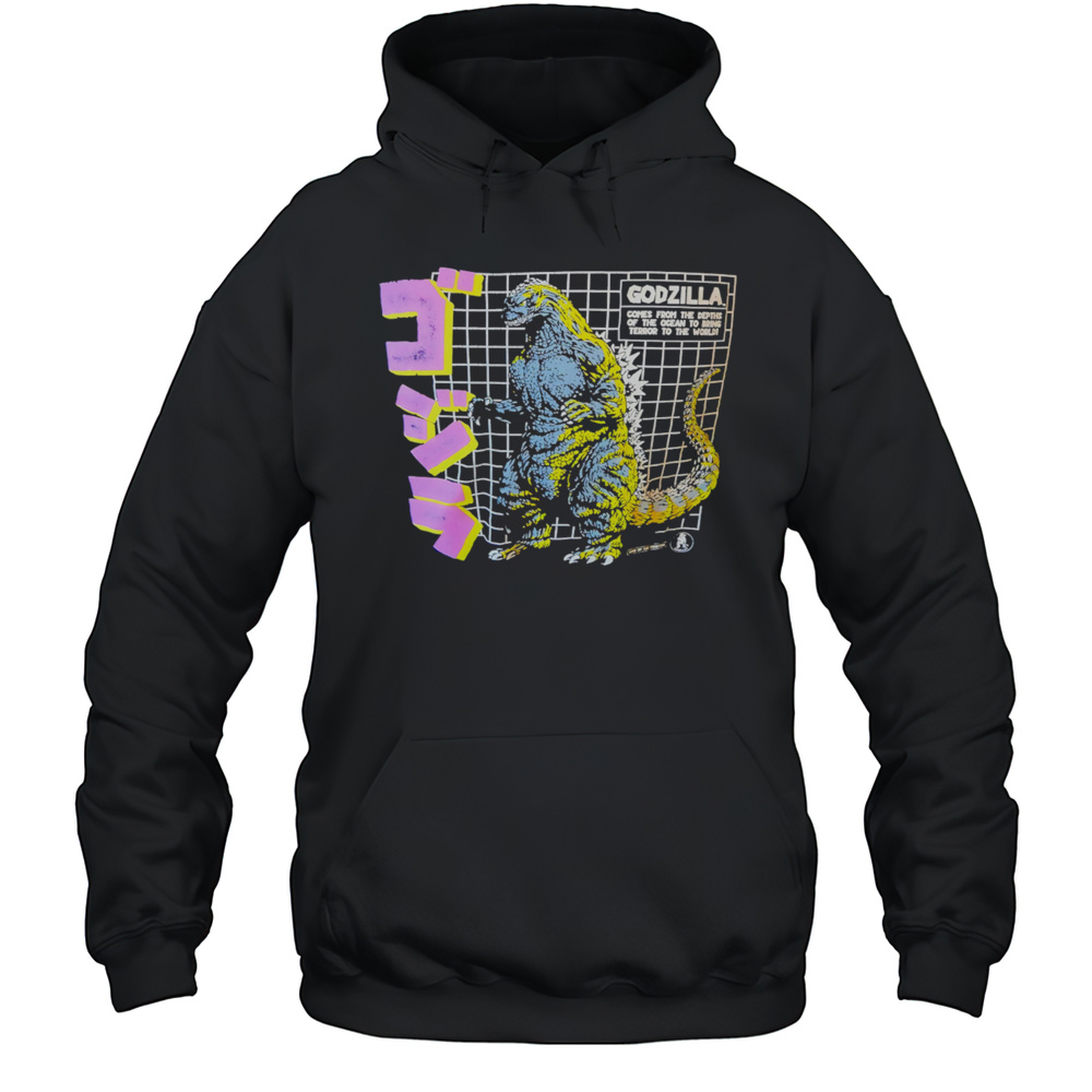 GODZILLA Monster Movie Retro Shirt Unisex Hoodie