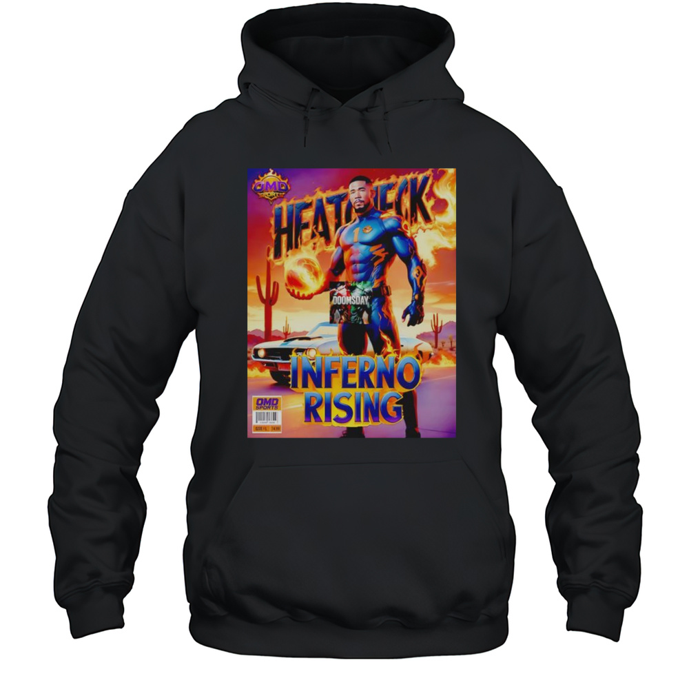 Heatcheck Inferno Rising Devin Booker Shirt Unisex Hoodie