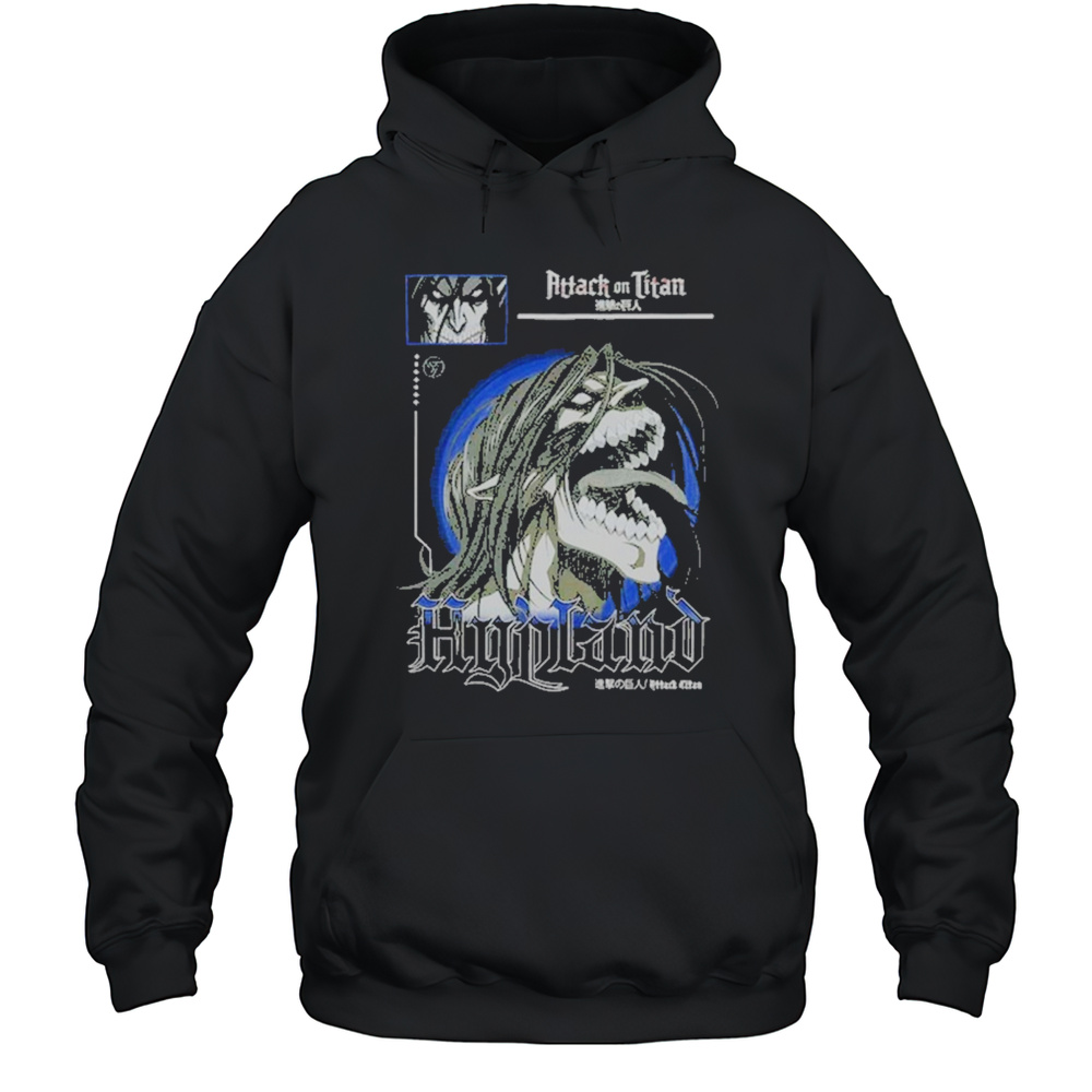 Hypland Aot Roar Eren T-Shirt Unisex Hoodie