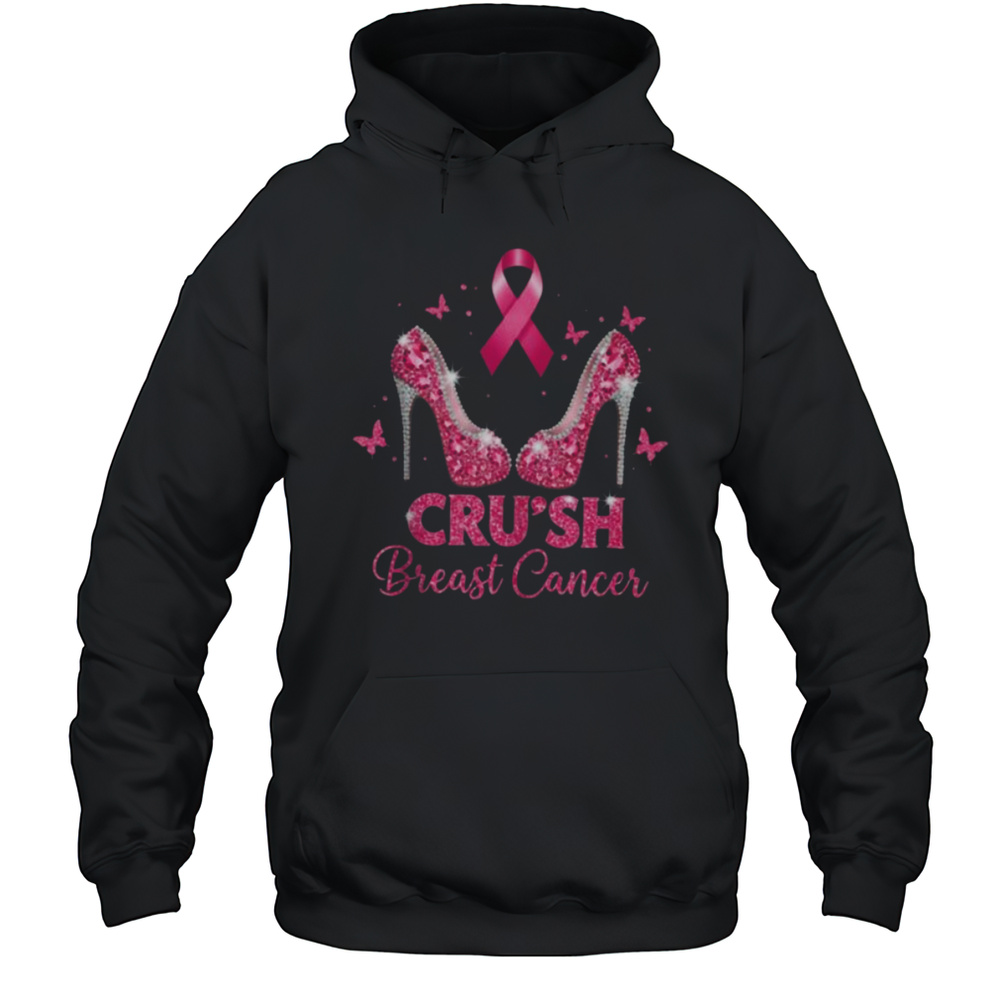 I Wear Pink In Memory Of My Mom Breast Cancer Awareness Shirt Unisex Hoodie