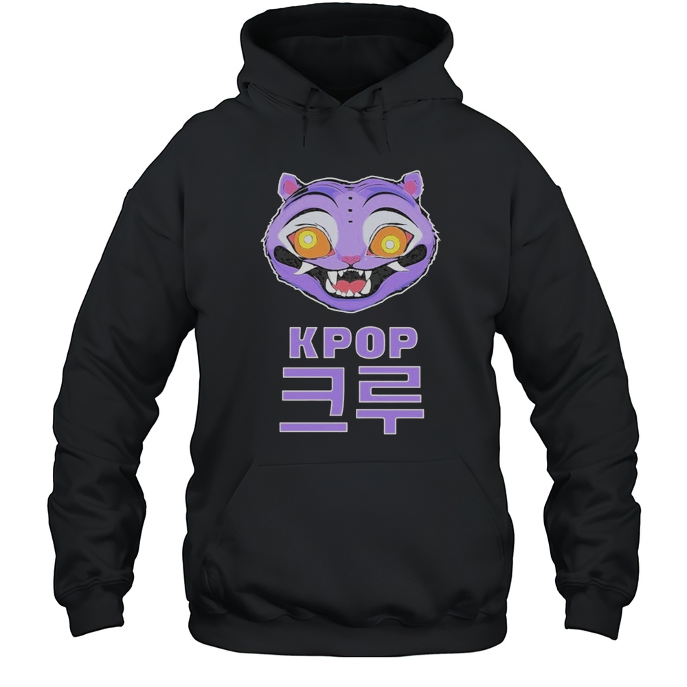 KPop Demon Hunters Derpy Tiger T-Shirt Unisex Hoodie