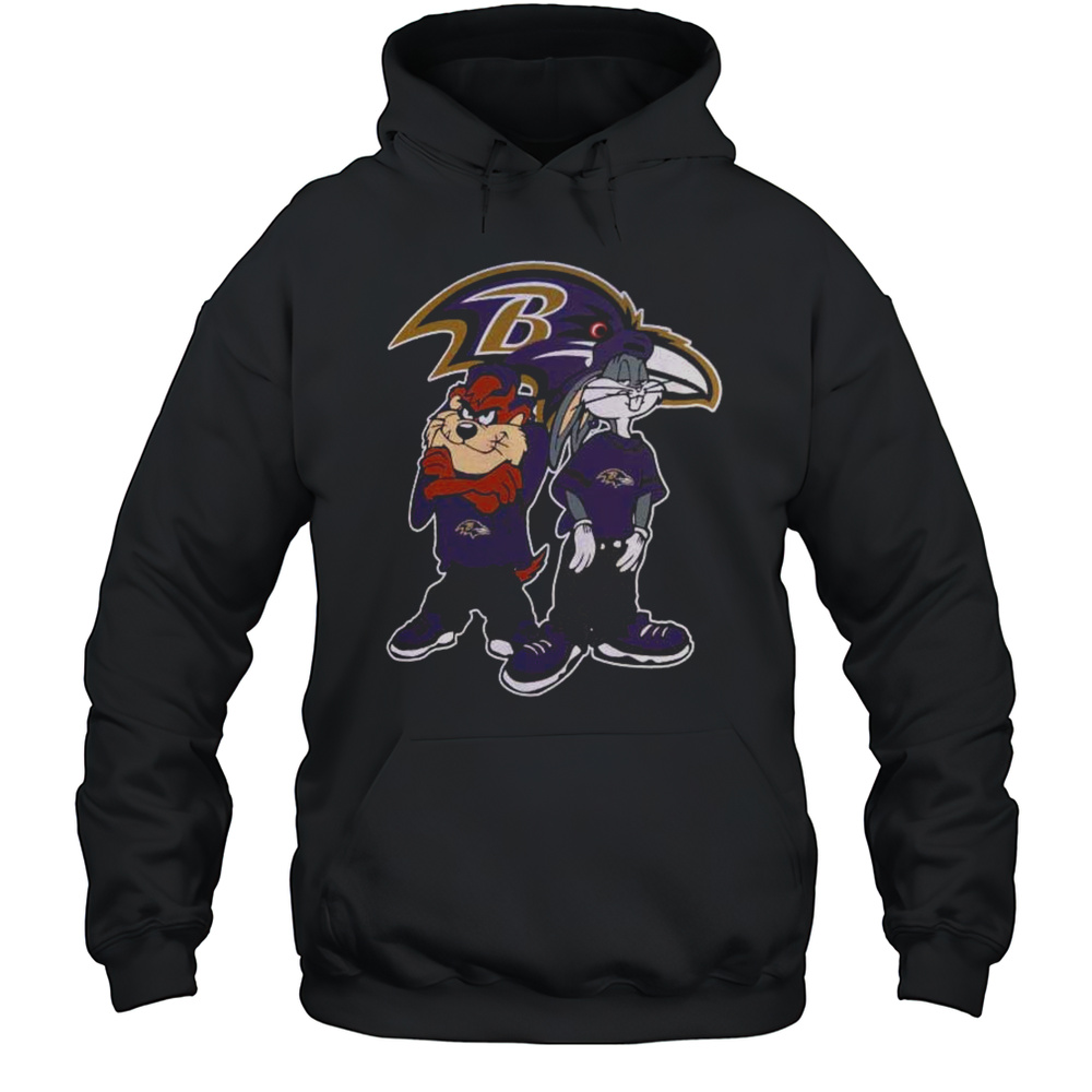 Looney Tunes Hip Hop Baltimore Ravens Shirt Unisex Hoodie