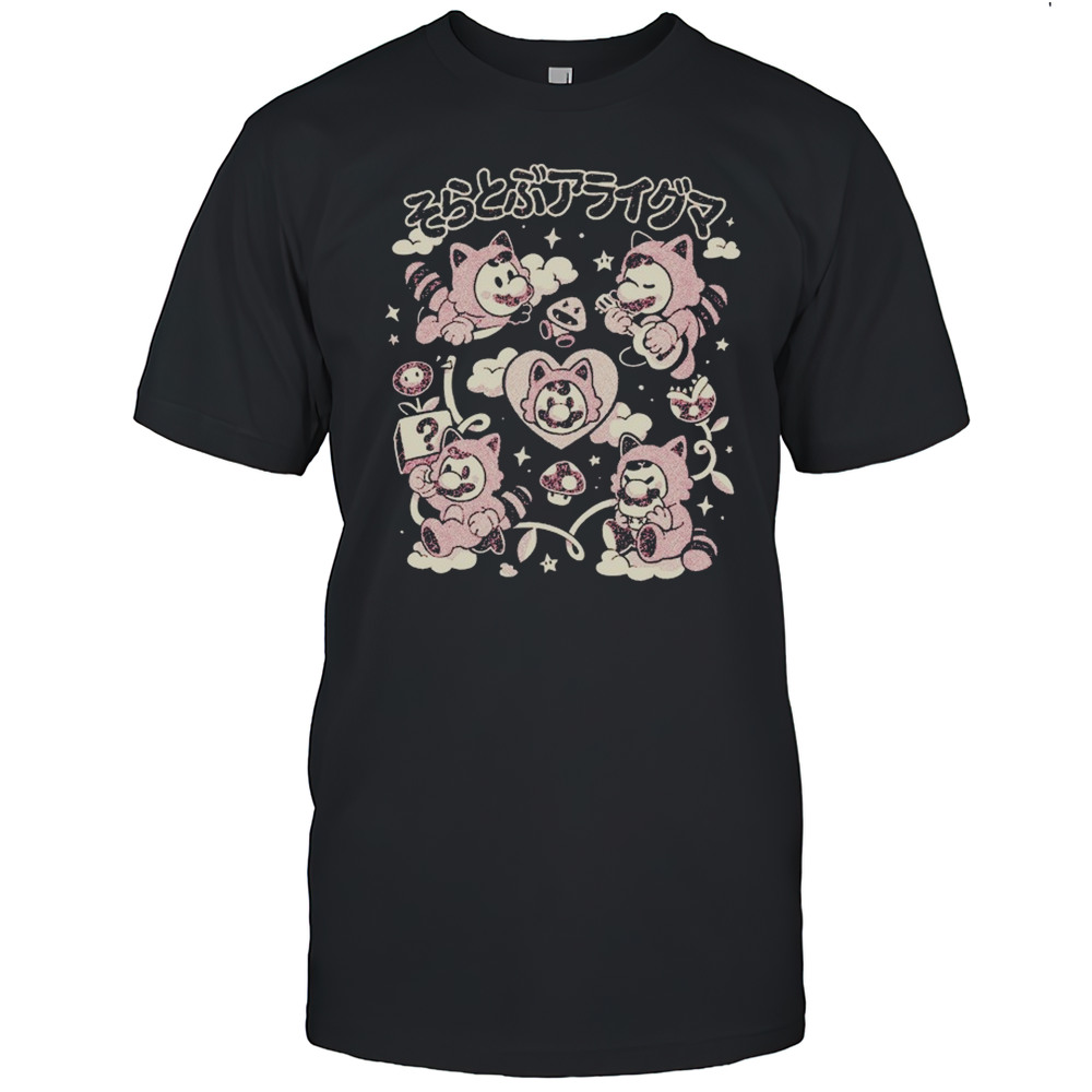 Mario Flying Raccoon Club T-shirt