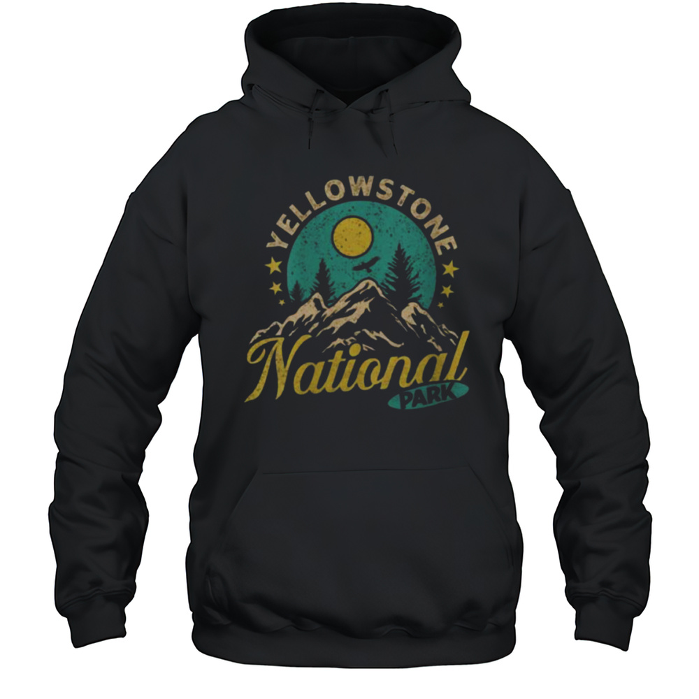 Montana YELLOWSTON NATIONAL PARK Funny Wyoming Shirt Unisex Hoodie