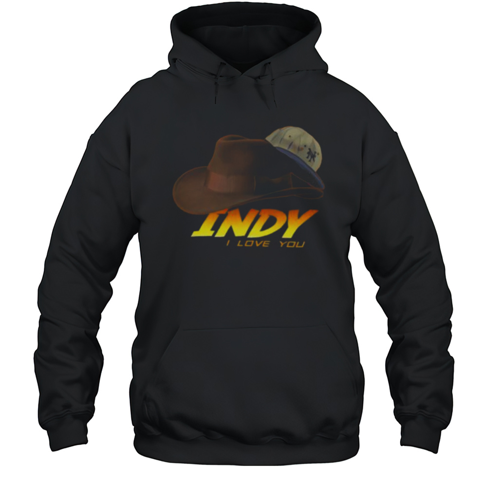 Mr Jones Indy I Love You Min Unisex Hoodie