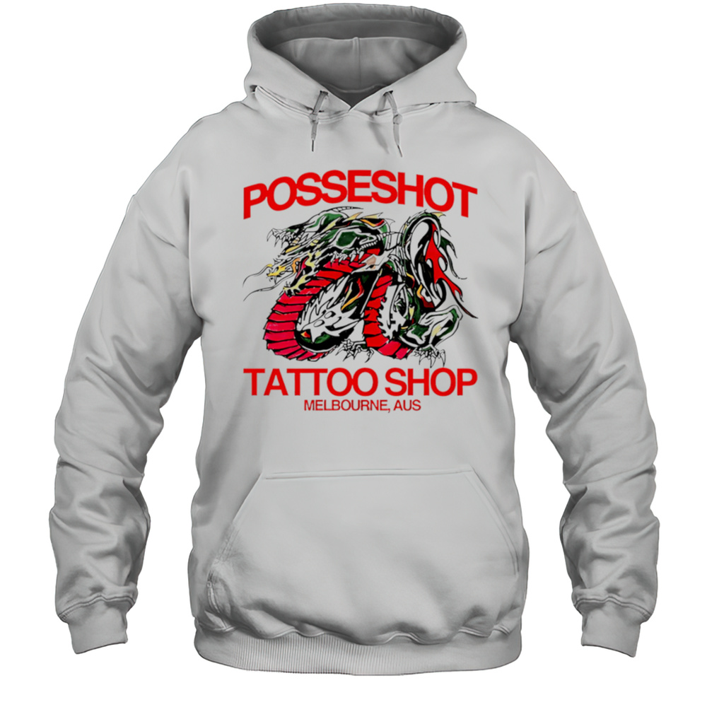Posseshot Tattoo Melbourne Aus Shirt Unisex Hoodie