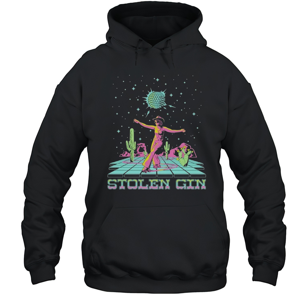 Stolen Gin Disco Cowgirl T-shirt Unisex Hoodie